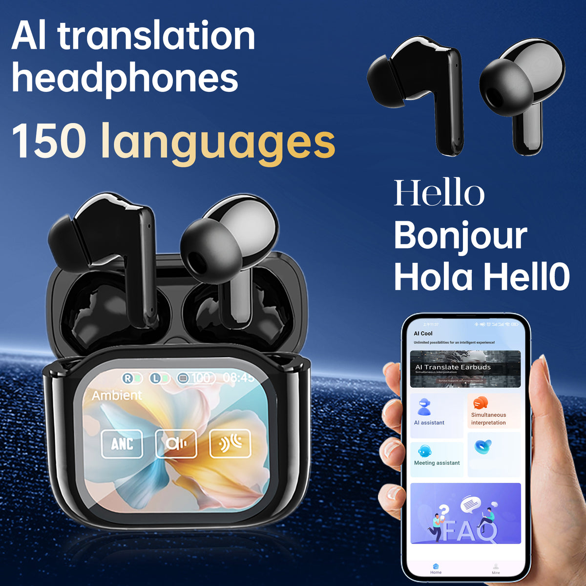 JM19 ANC TWS Earbuds