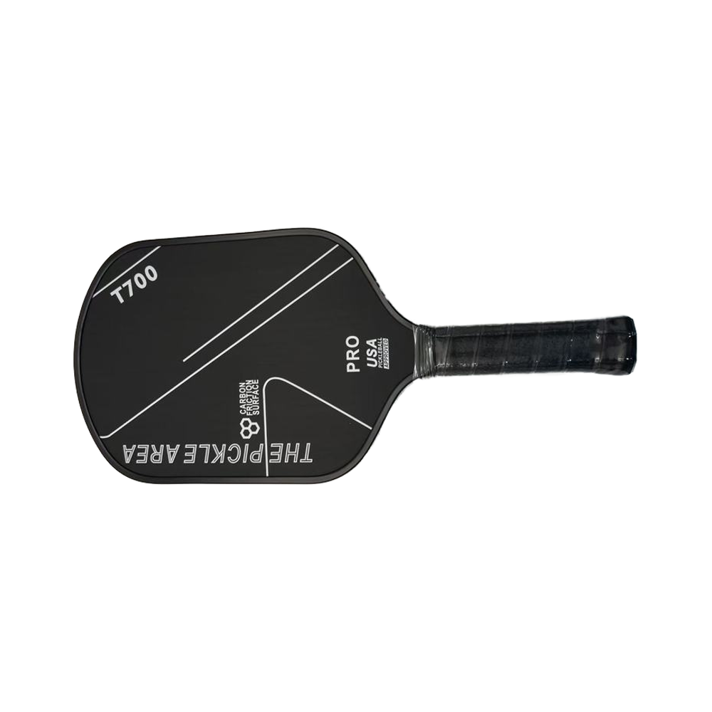 High Quality Customized Carbon Fiber Pickleball Paddle 16mm Thickness with Honeycomb Core for Training and Entertainment.