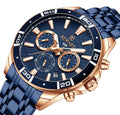 Reward Men's Sport Fashion Watch | Waterproof Stainless Steel Wristwatch | Luxury Quartz Analog Watch for Men