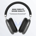 Premium Wireless Bluetooth Over-Ear Headphones | Hi-Fi Stereo Sound | Noise Reduction | Built-in Mic | Long Battery Life